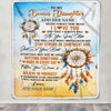 Personalized To My Bonus Daughter Blanket Dream Catcher I Love You Forever From Stepmom Stepdad Stepdaughter Birthday Gifts Christmas Graduation Fleece Blanket | teecentury
