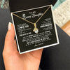 Alluring Beauty Necklace 18K Yellow Gold Finish | 2 | Personalized To My Bonus Daughter Gifs From Bonus Mom Necklace How Much I Love You Stepddaughter Birthday Gifts Christmas Customized Gift Box Message Card | teecentury