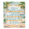 Personalized To My Bonus Daughter Gifts Blanket From Stepmom Stepdad Whenever You Feel Beach Stepdaughter Birthday Gifts Graduation Christmas Fleece Blanket | teecentury
