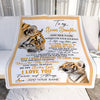 Personalized To My Bonus Daughter Gifts Blanket From Stepmom Wherever Your Journey In Life Tiger Stepdaughter Birthday Gifts Customized Fleece Throw Blanket | teecentury