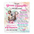 Personalized To My Bonus Daughter Gifts From Step Mom Blanket Koala Letter I Hugged This Gifts For Stepdaughter Birthday Graduation Christmas Fleece Blanket | teecentury