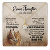 Alluring Beauty Necklace 18K Yellow Gold Finish | 1 | Personalized To My Bonus Daughter Gifts Necklace From Stepmom Stepdad Horse My Only Wish For You Stepdaughter Birthday Gifts Christmas Gift Box Message Card | https://teecentury.