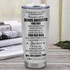 Personalized To My Bonus Daughter Gifts Tumbler From Stepdad Whenever Man Unique Birthday Gifts For Stepdaughter Graduation Christmas Custom Stainless Steel Travel Mug | teecentury