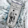 Personalized To My Bonus Daughter Gifts Tumbler From Stepdad Whenever Man Unique Birthday Gifts For Stepdaughter Graduation Christmas Custom Stainless Steel Travel Mug | teecentury
