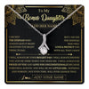 Alluring Beauty Necklace 14K White Gold Finish | 1 | Personalized To My Bonus Daughter Necklace From Stepdad Your Biggest Fan Birthday Gifts For Stepdaughter Gifts Christmas Jewelry Custom Gift Box Message Card | teecentury.myshopify