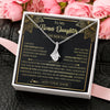 Alluring Beauty Necklace 14K White Gold Finish | 2 | Personalized To My Bonus Daughter Necklace From Stepdad Your Biggest Fan Birthday Gifts For Stepdaughter Gifts Christmas Jewelry Custom Gift Box Message Card | teecentury.myshopify