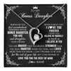 Forever Love Necklace 14K White Gold Finish | 1 | Personalized To My Bonus Daughter Necklace From Stepmom Dad Inspirational Strength Bonus Daughter Birthday Gifts Christmas Customized Gift Box Message Card | teecentury