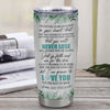 Personalized To My Bonus Daughter Tumbler From Stepmom Stepdad You Will Never Lose Elephant Stepdaughter Birthday Gifts Christmas Custom Stainless Steel Cup Travel Mug | teecentury