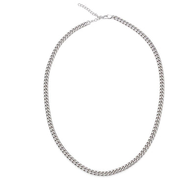 Cuban Link Chain Necklace Stainless Steel | 4 | Personalized To My Bonus Son Necklace From Stepmother Stepmom You Will Never Lose Lion Stepson Birthday Gifts Graduation Christmas Gift Box Message Card | teecentury