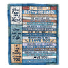 Personalized To My Boyfriend Blanket Wood The Day I Met You Boyfriend Birthday Gifts Romantic Valentines Day Gifts For Him Christmas Customized Fleece Blanket | teecentury