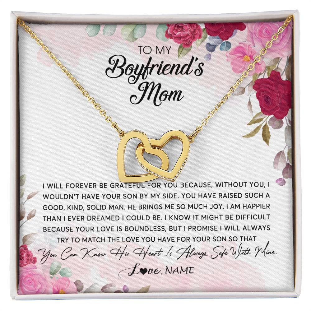 Future Mother-In-Law Necklace, To My Boyfriend'S Mom Necklace Gift Tha –  Rakva