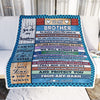 Personalized To My Brother Blanket From Sister Wood No Matter Where Life Takes Us Soul Sister Birthday Christmas Graduation Customized Fleece Throw Blanket | teecentury