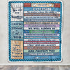 Personalized To My Cousin Blanket From Family Wood No Matter Where Life Takes Us Soul Sister Birthday Christmas Graduation Customized Fleece Throw Blanket | teecentury