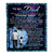 Personalized To My Dad Blanket From Son Thank You Day By Day Dad Birthday Fathers Day Thanksgiving Christmas Customized Bed Fleece Blanket | teecentury