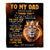 Personalized To My Dad Gifts Blanket From Daughter Son Lion Thank You Best Dad Birthday Gift Idea For Fathers Day Christmas Custom Bedroom Fleece Blanket | teecentury