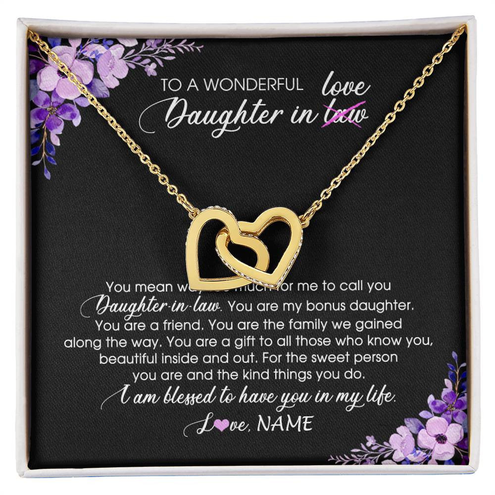 Daughter in sales law necklace