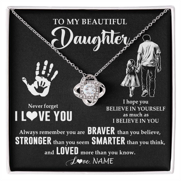 To My Daughter More Than Anything in This World - Personalized Gifts C —  GearLit