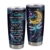 Personalized To My Daughter Tumbler From Mom Dad Cup Dragonfly Whenever You Feel Overwhelmed Remember Whose Daughter Gift Birthday Christmas Custom Travel Mug | teecentury