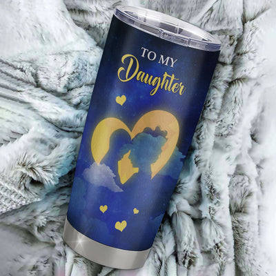 Personalized To My Daughter Tumbler From Mom Mother Stainless Steel Cup Wherever Your Journey Daughter Birthday Gifts Graduation Christmas Custom Travel Mug | teecentury