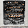 Personalized To My Fiance Blanket From Fiancee I'd Find You Sooner Love You Longer Fiance Anniversary Wedding Valentines Day Christmas Fleece Throw Blanket Blanket | Teecentury.com