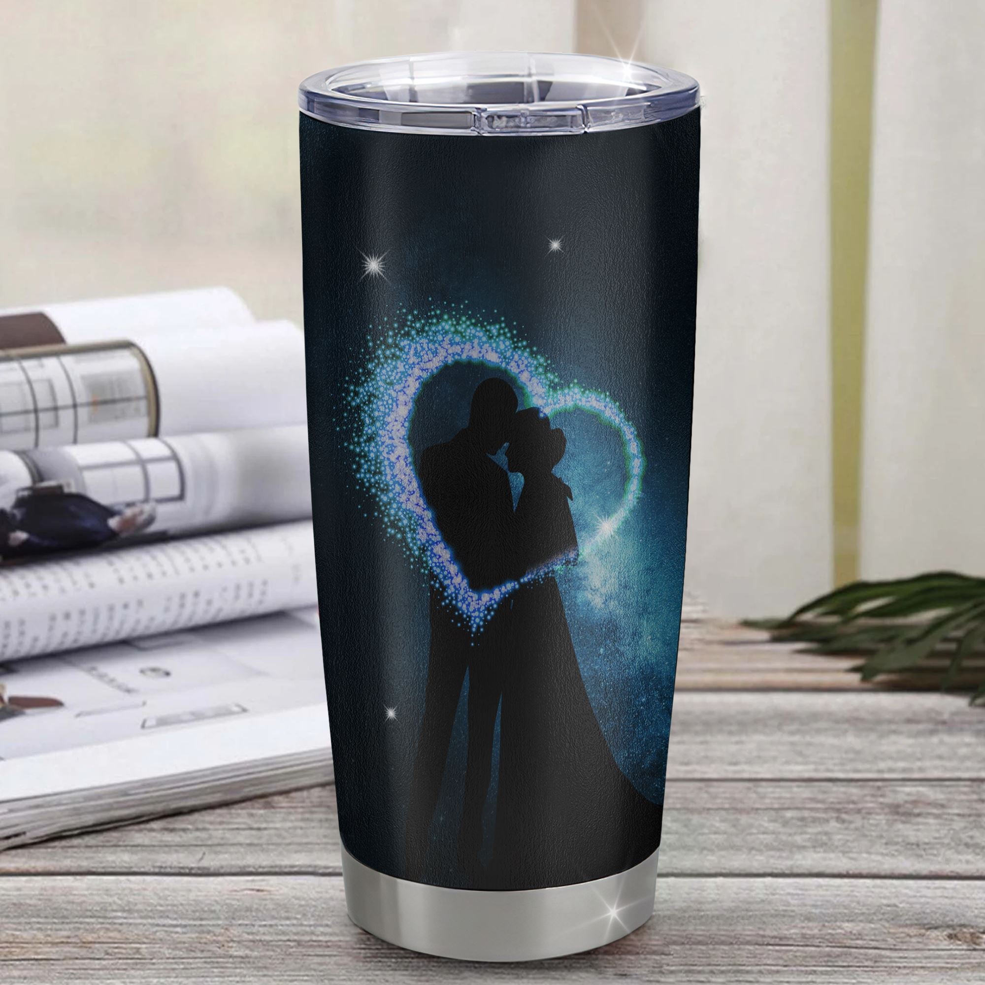 Personalized To My Fiancee Tumbler Fall In Love With You Future Wife Fiancee Birthday Anniversary Romantic Gift Valentines Day Christmas Custom Travel Mug | teecentury