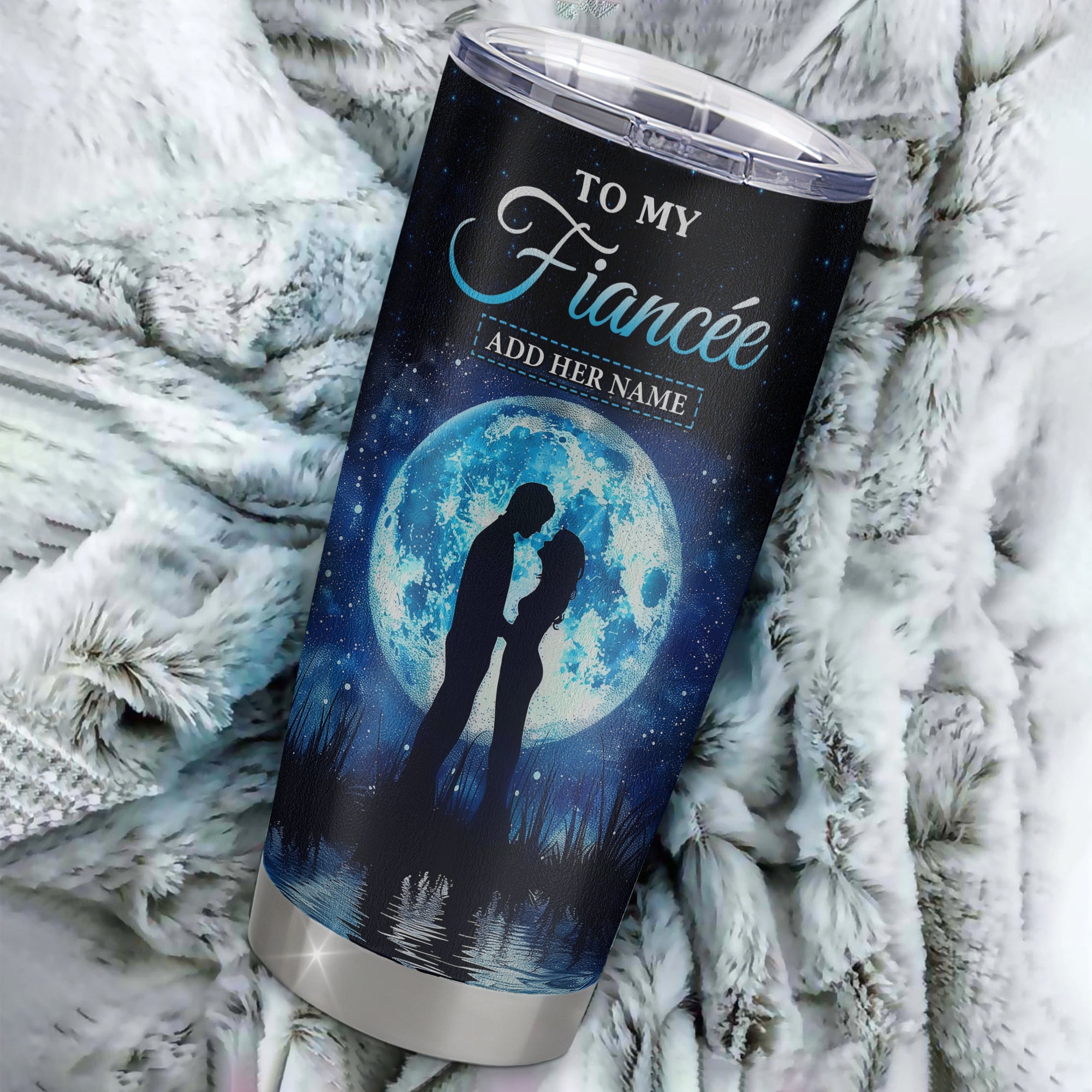 Personalized To My Fiancée Tumbler The Day I Met You Future Wife Birthday Gifts Romantic Valentines Day For Her Christmas Custom Stainless Steel Cup Travel Mug | teecentury