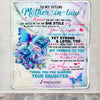 Personalized To My Future Mother In Law Blanket From Daughter Thank You For Sharing Son Mother In Law Birthday Mothers Day Christmas Customized Fleece Blanket | teecentury