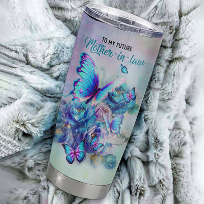 Personalized To My Future Mother In Law From Son Stainless Steel Tumbler Cup Thank You For Sharing Your Daughter Mother In Law Birthday Mothers Day Christmas Travel Mug | teecentury