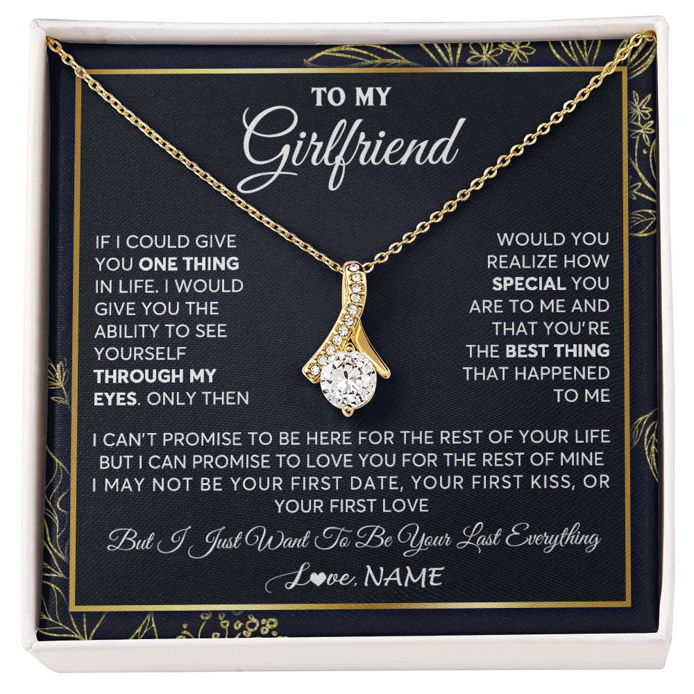 Necklace to give girlfriend top