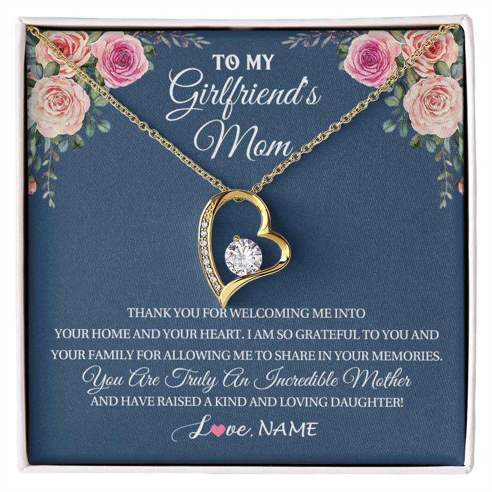 Amore Necklace To My Mom To My Husband's Mom Necklace Thank You