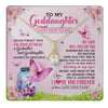 Alluring Beauty Necklace 18K Yellow Gold Finish | 1 | Personalized To My Goddaughter Butterfly Necklace From Godmother The Bond Between Goddaughter Birthday Gifts Graduation Christmas Jewelry Gift Box Message Card | https://teecentury.