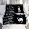 Personalized To My Goddaughter Gifts Blanket From Godmother Uncle I Wish You The Strength Goddaughter Birthday Gifts Christmas Graduation Custom Fleece Blanket | teecentury