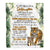 Personalized To My Goddaughter Gifts Blanket From Godmother Uncle Whenever You Feel Tiger Goddaughter Birthday Gifts Graduation Christmas Fleece Blanket | teecentury