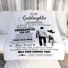 Personalized To My Goddaughter Gifts Blanket From Uncle Whenever Man Unique Birthday Gifts For Goddaughter Graduation Christmas Custom Fleece Throw Blanket | teecentury