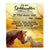 Personalized To My Goddaughter Gifts From Aunt Uncle Don't Give Up Horse Gifts For Goddaughter Birthday Graduation Christmas Customized Fleece Throw Blanket | teecentury