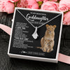 Alluring Beauty Necklace 14K White Gold Finish | 2 | Personalized To My Goddaughter Gifts From Godmother Necklace This Old Lion Love You Goddaughter Birthday Gifts Christmas Jewelry Custom Gift Box Message Card | https://teecentury.