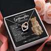 Interlocking Hearts Necklace Stainless Steel & Rose Gold Finish | 2 | Personalized To My Goddaughter Gifts From Godmother Necklace This Old Lion Love You Goddaughter Birthday Gifts Christmas Jewelry Custom Gift Box Message Card | https://teecentury.
