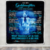 Personalized To My Goddaughter Gifts From Godmother Uncle Blanket Sometimes Lion Goddaughter Birthday Gifts Graduation Christmas Customized Fleece Blanket | teecentury