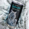 Personalized To My Goddaughter Gifts From Godmother Uncle Tumbler White Tiger Never Forget How Much I Love You Goddaughter Birthday Christmas Custom Stainless Steel Mug | teecentury