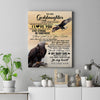 Personalized To My Goddaughter Gifts From Uncle Eagle Never Forget How Much I Love You Goddaughter Birthday Graduation Christmas Custom Wall Art Print Framed Canvas | teecentury