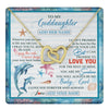 Interlocking Hearts Necklace 18K Yellow Gold Finish | 1 | Personalized To My Goddaughter Gifts Necklace Dolphin From Godmother My Sunshine Jewelry For Goddaughter Birthday Gift Christmas Custom Gift Box Message Card | https://teecentury.