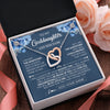Interlocking Hearts Necklace Stainless Steel & Rose Gold Finish | 2 | Personalized To My Goddaughter Necklace From Godfather Proud Of You Birthday Gifts For Goddaughter Jewelry Gifts Christmas Custom Gift Box Message Card | https://teecentury.