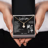Alluring Beauty Necklace 18K Yellow Gold Finish | 2 | Personalized To My Goddaughter Necklace From Godmother You Are Always In Mine Beautiful Goddaughter Birthday Graduation Christmas With Gift Box Message Card | teecentury