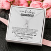 Alluring Beauty Necklace | Personalized To My Goddaughter Necklace From Godmother You Are Forever Beautiful Goddaughter Birthday Graduation Christmas Customized Gift Box Message Card | teecentury