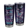 Personalized To My Godmother Tumbler From Niece Nephew Butterfly Thank You For Your Love Godmother Gift Birthday Mothers Day Christmas Custom Travel Mug | teecentury