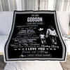 Personalized To My Godson Gifts Blanket From Godmother Wherever Your Journey In Life Godmom Goddaughter Birthday Gifts Christmas Customized Fleece Blanket | teecentury