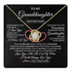 Love Knot Necklace 18K Yellow Gold Finish | 1 | Personalized To My Granddaughter Birthday Gifts From Granparents Always Love You Granddaughter Gifts Necklace Jewelry Christmas Custom Gift Box Message Card | teecentury.myshopify