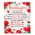Personalized To My Granddaughter Gifts Blanket From Grandma Grandpa Rose Flower Present For Adult Birthday Gifts For Granddaughter Christmas Fleece Blanket | teecentury