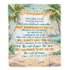 Personalized To My Granddaughter Gifts Blanket From Grandma Grandpa Whenever You Feel Beach Granddaughter Birthday Gifts Christmas Custom Fleece Blanket | teecentury