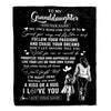 Personalized To My Granddaughter Gifts Blanket From Grandma Nana My Only Wish For You Granddaughter Birthday Gifts Graduation Christmas Fleece Throw Blanket | teecentury